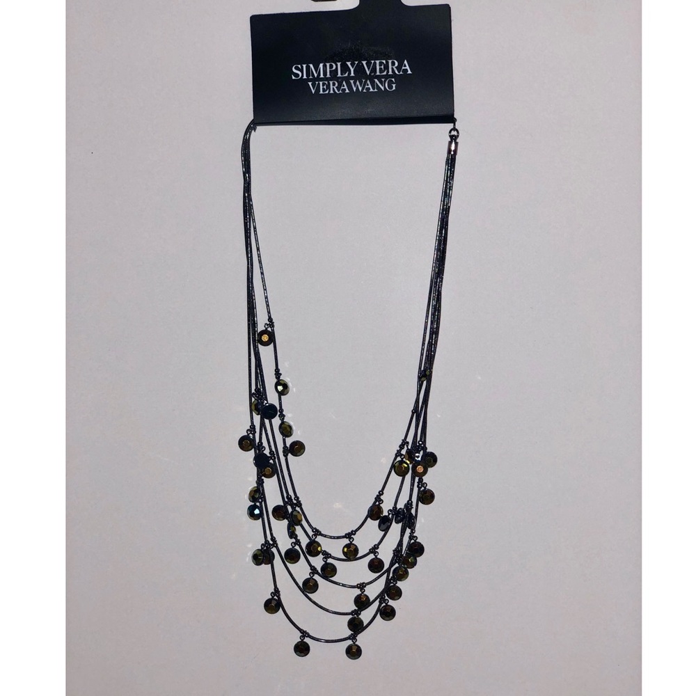 SALE! 🛑 NWT Simply Vera Wang Layered Necklace - Picture 2 of 3